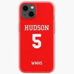 Finn Hudson Football Jersey (Home) iPhone Soft Case RB2403 product Offical Glee Merch