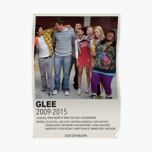 glee poster Poster RB2403 product Offical Glee Merch