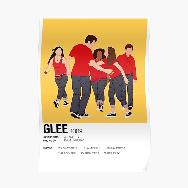 Glee poster Poster RB2403 product Offical Glee Merch