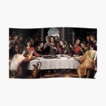 the glee cast, but it's the last supper! Poster RB2403 product Offical Glee Merch