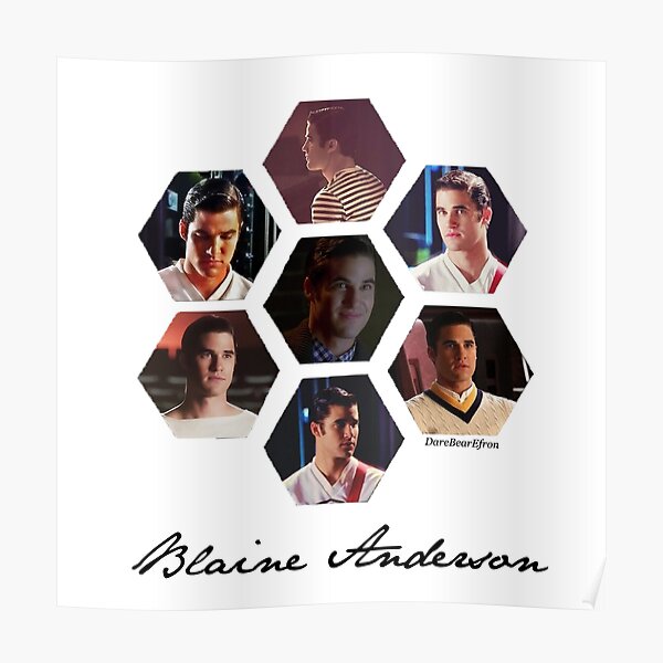 Blaine Anderson, Glee Poster RB2403 product Offical Glee Merch