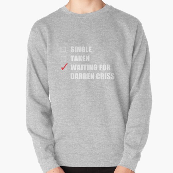 Waiting For Darren Criss Pullover Sweatshirt RB2403 product Offical Glee Merch
