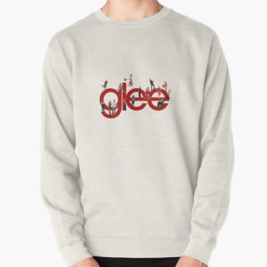 glee logo with the cast Pullover Sweatshirt RB2403 product Offical Glee Merch