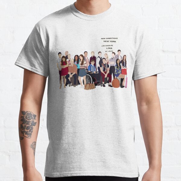 Glee characters Classic T-Shirt RB2403 product Offical Glee Merch