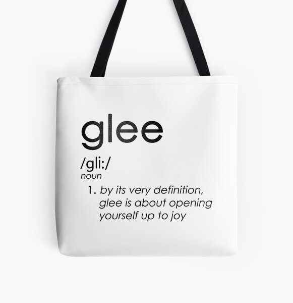 Unapologetic Gleek All Over Print Tote Bag RB2403 product Offical Glee Merch