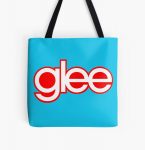 Glee logo red and white All Over Print Tote Bag RB2403 product Offical Glee Merch