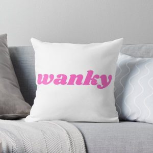 Santana Lopez Wanky Glee Quote | Funny Glee Quote | Glee Meme Throw Pillow RB2403 product Offical Glee Merch