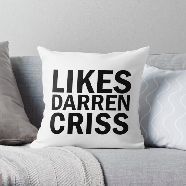 Likes Darren Criss Throw Pillow RB2403 product Offical Glee Merch