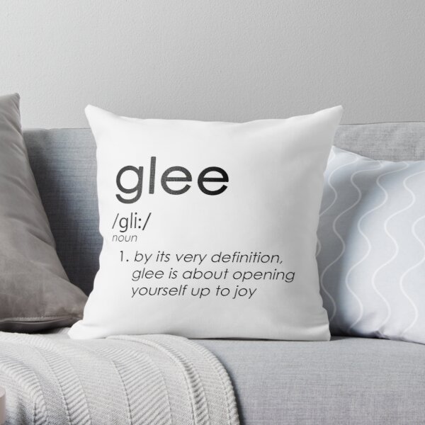 Unapologetic Gleek Throw Pillow RB2403 product Offical Glee Merch