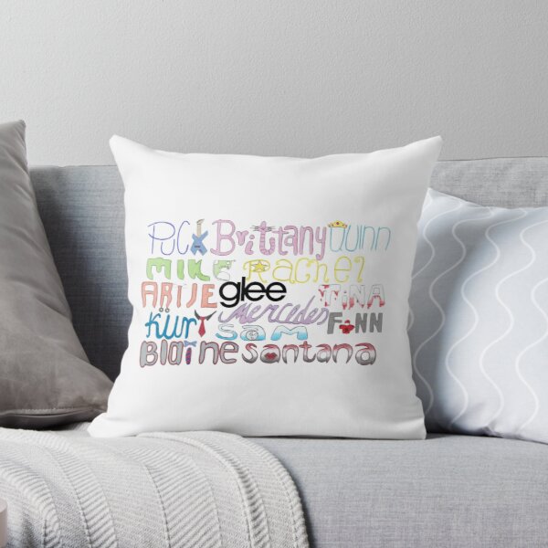 Glee Originals Name Art Throw Pillow RB2403 product Offical Glee Merch