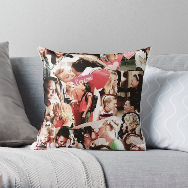 Glee - Brittana Collage  Throw Pillow RB2403 product Offical Glee Merch