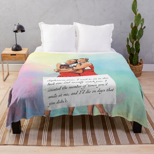 Glee Brittana Watercolour Throw Blanket RB2403 product Offical Glee Merch
