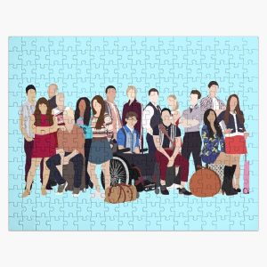 Glee characters (without sign) Jigsaw Puzzle RB2403 product Offical Glee Merch