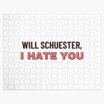Will Schuester, I Hate You | Glee Meme | Funny Glee Quote | Sue Sylvester Quote Jigsaw Puzzle RB2403 product Offical Glee Merch