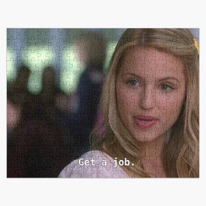 Get a job Quinn Fabray Glee quote Jigsaw Puzzle RB2403 product Offical Glee Merch