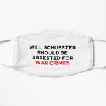 Will Schuester glee memes - Will Schuester Should be Arrested for War Crimes Flat Mask RB2403 product Offical Glee Merch