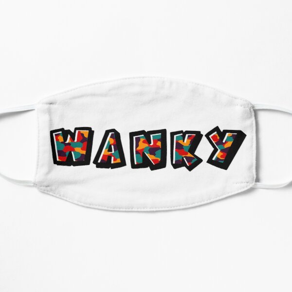 Wanky Santana Quote Flat Mask RB2403 product Offical Glee Merch
