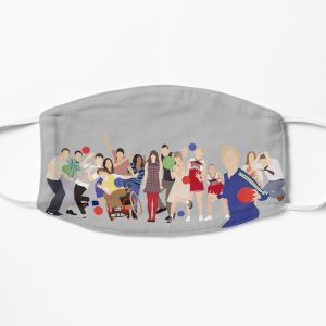 Glee Characters Flat Mask RB2403 product Offical Glee Merch