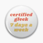 Certified Gleek Seven Days a Week WAP Parody  Pin RB2403 product Offical Glee Merch