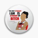 Glee Santana Lopez Quote Pin RB2403 product Offical Glee Merch